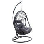 Висечка нишалка Lacie pe метал антрацит-перница сива