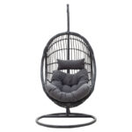 Swing Lacie hanging pe metal anthracite-cushion gray - Слика 3