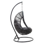 Swing Lacie hanging pe metal anthracite-cushion gray - Слика 4