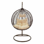 Swing Zafer metal-pp brown-beige cushion - Слика 3