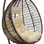 Swing Zafer metal-pp brown-beige cushion - Слика 5