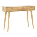 Console Finian wood in natural shade 100x35x75cm