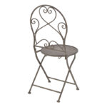 Walen dining table set of 3 metal in bronze shade - Image 3