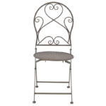 Walen dining table set of 3 metal in bronze shade - Image 5