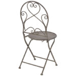 Walen dining table set of 3 metal in bronze shade - Image 6