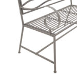 Benko metal bench in bronze shade 114x45x95cm - Слика 5