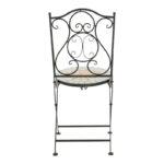 Sellis dining set 3pcs mosaic-metal black - Слика 6