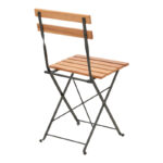 Dining table Pometia set of 3 pieces wood-metal - Слика 3