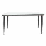 Naoki table metal black-pe gray-glass 160x90x78cm - Слика 2