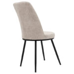 Chair Farell fabric grey antique-black leg. - Слика 2