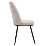 Chair Farell fabric grey antique-black leg. - Слика 3