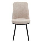Chair Farell fabric grey antique-black leg. - Слика 4