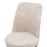Chair Farell fabric grey antique-black leg. - Слика 5
