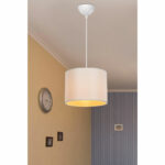 Ceiling light PWL-1115 Ε27 cream-white D22x16.5cm - Image 2