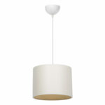 Ceiling light PWL-1115 Ε27 cream-white D22x16.5cm