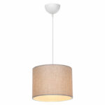 Ceiling light PWL-1115 Ε27 beige-white D22x16,5cm - Image 3