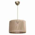 Ceiling light PWL-1118 Ε27 natural D30x24cm
