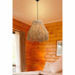 Ceiling light PWL-1126 Ε27 brown D36.5x40cm - Слика 2
