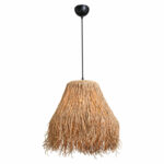 Ceiling light PWL-1126 Ε27 brown D36.5x40cm - Слика 3