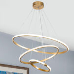 Ceiling light PWL-1156 LED 60-80W golden D60x75cm - Слика 2