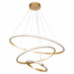 Ceiling light PWL-1156 LED 60-80W golden D60x75cm - Слика 3
