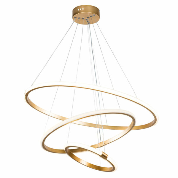 Ceiling light PWL-1156 LED 60-80W golden D60x75cm