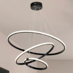Ceiling light PWL-1156 LED 60-80Wblack D60x75cm - Слика 2
