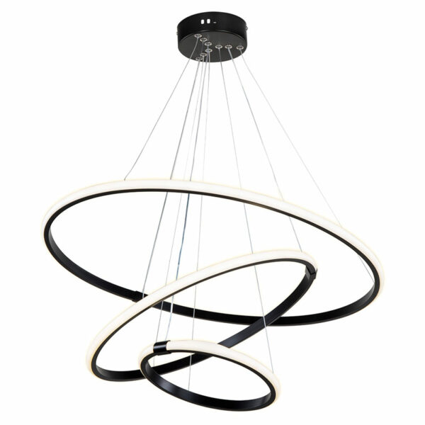 Ceiling light PWL-1156 LED 60-80Wblack D60x75cm