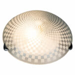 Таванска светилка PWL-1159 E27 бела D30x9 см