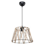 Ceiling light PWL-1160 E27  black-ropa 31x23.5cm - Image 3