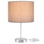 Table lamp PWL-1183 Ε27 anthracite-silver D22x36.5cm - Слика 2