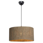 Ceiling light PWL-1184 Ε27 brown D40x20cm - Image 2