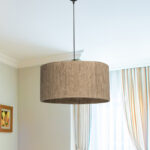 Ceiling light PWL-1184 Ε27 brown D40x20cm - Image 3