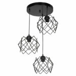 Ceiling light PWL-1021 Ε27 black D40x80cm - Слика 3