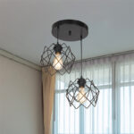 Ceiling light PWL-1021 Ε27 black D40x70cm - Слика 2