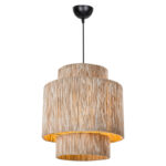 Ceiling light Kin Ε27 natural D39x80cm - Image 2