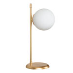 Table lamp Inclusive Ε27 golden 16.5x21x45cm
