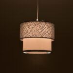 Ceiling light PWL-0963 Ε27 silver-white D30x55cm - Image 2