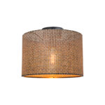 Single light Plega ceiling light brown pp D30x21cm - Image 3