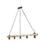 Петсветилки на таванот Lagoon E27 во кафеава нијанса 100x8.5x10.5cm