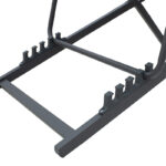 Professional chaise longue Corte beech alouminum textilene anthracite - Image 5