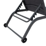 Sunbed Jaipur aluminium anthracite-textilene dark grey - Image 5