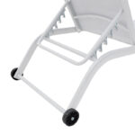 Sunbed Jaipur aluminium white-white textilene - Image 5