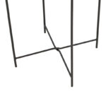 Caius metal table in black shade D46x52cm - Слика 4