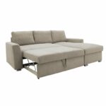 Corner sofa-bed left corner Belle beige 236x164x88cm - Слика 2
