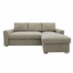Corner sofa-bed left corner Belle beige 236x164x88cm - Слика 4