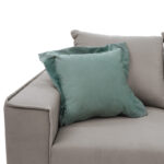 Corner sofa Fabulous reversible fabric elephant-ciel 240x165x95cm - Image 4