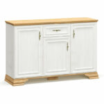Buffet Jaden golden oak-white antique color 137.5x39x88.5cm