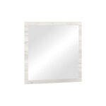 Dressing table with mirror Neruda white antique-oak 114.5x39.5x76cm - Image 4