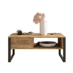 Coffee table Honora color black-oak 100x60x44,5cm